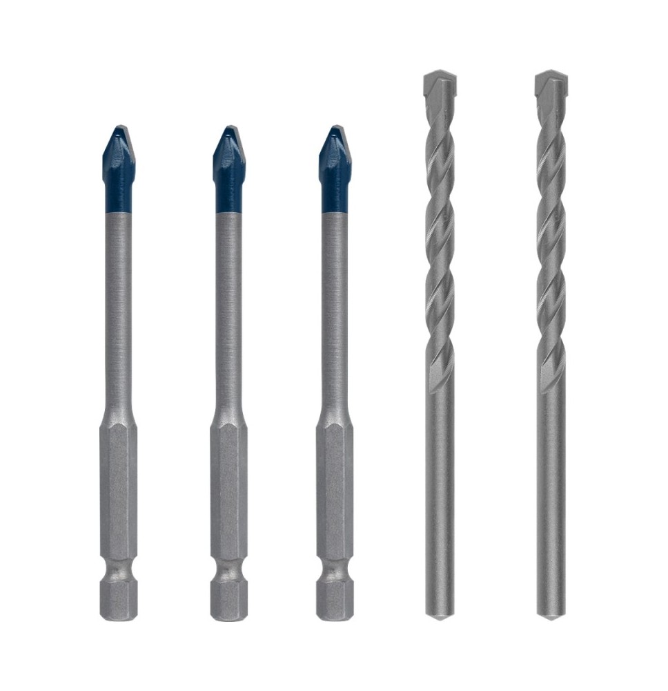 5 dalių įvairių grąžtų rinkinys BOSCH Expert Hex-9 HardCeramic