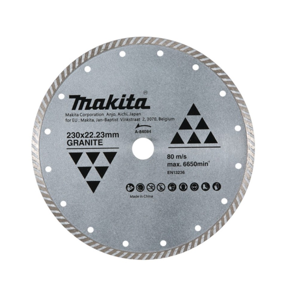 Deimantinis diskas betonui MAKITA Turbo 230mm A-84084