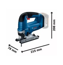 Akumuliatorinis siaurapjūklis BOSCH GST 18V-125 B CT Solo