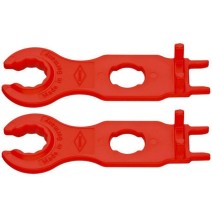 2 dalių veržliarakčių rinkinys KNIPEX MC4 jungtims