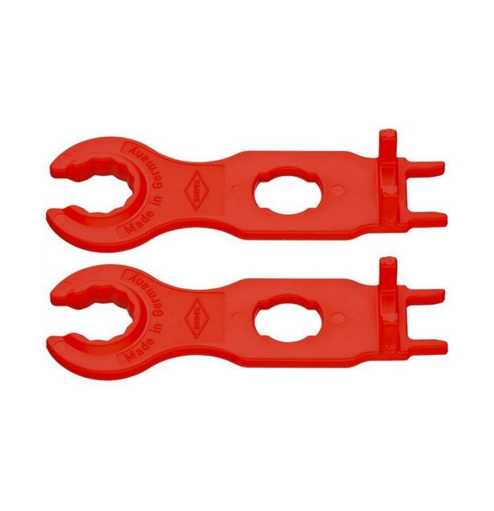 2 dalių veržliarakčių rinkinys KNIPEX MC4 jungtims