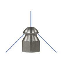 Antgalis drenų valymui trijų krypčių R+M 1/4" 0,4