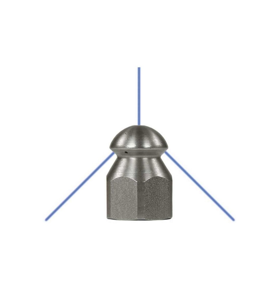 Antgalis drenų valymui trijų krypčių R+M 1/4" 0,4