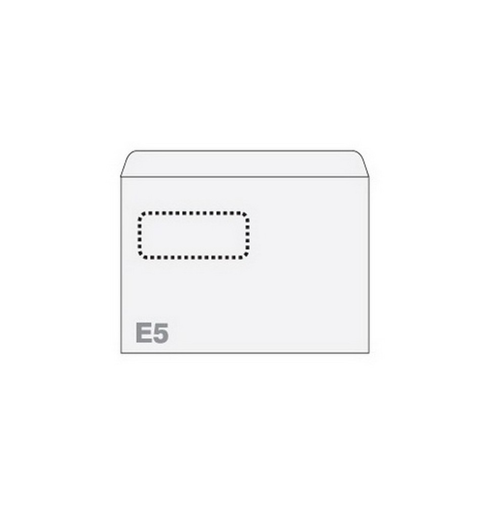 Vokai POSTAC, E5 su langeliu (30x90mm), 156 x 220 mm, 1000 vnt.