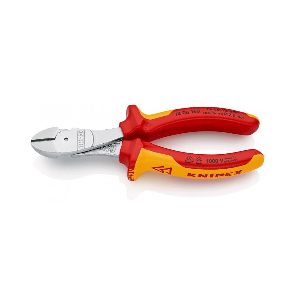 Didelės svertinės jėgos kirpimo replės KNIPEX 7406160