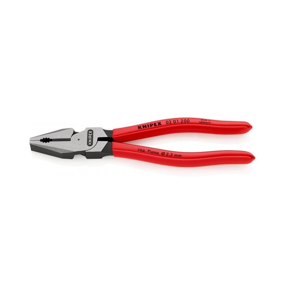 Kombinuotos didelės svertinės jėgos replės KNIPEX 0201200