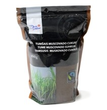 Cukrus MUSCOVADO, tamsus, 400 g