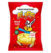 Kukurūzai SYMBIO, Flips, traškūs, 50 g