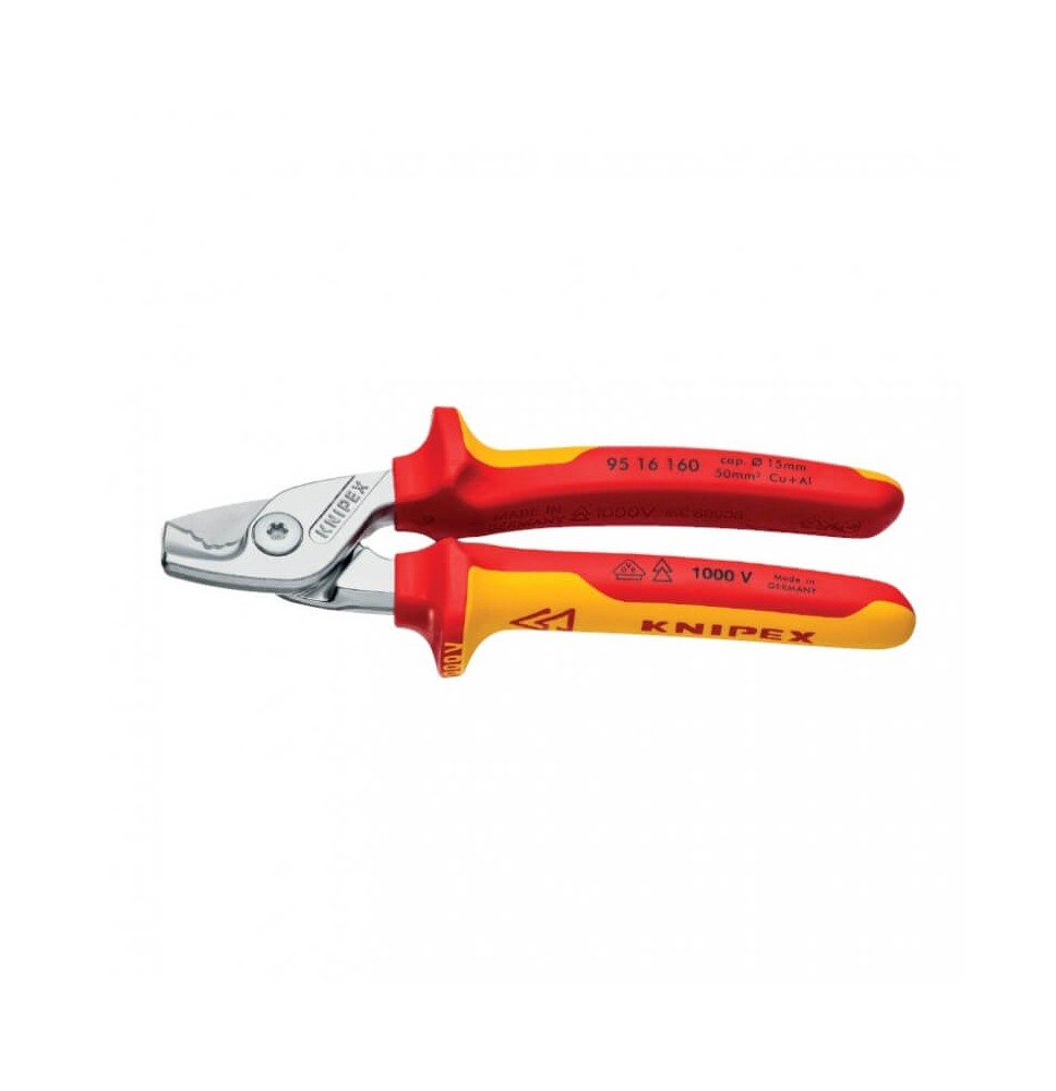 Elektrikų kabelio žirklės KNIPEX 951660SB