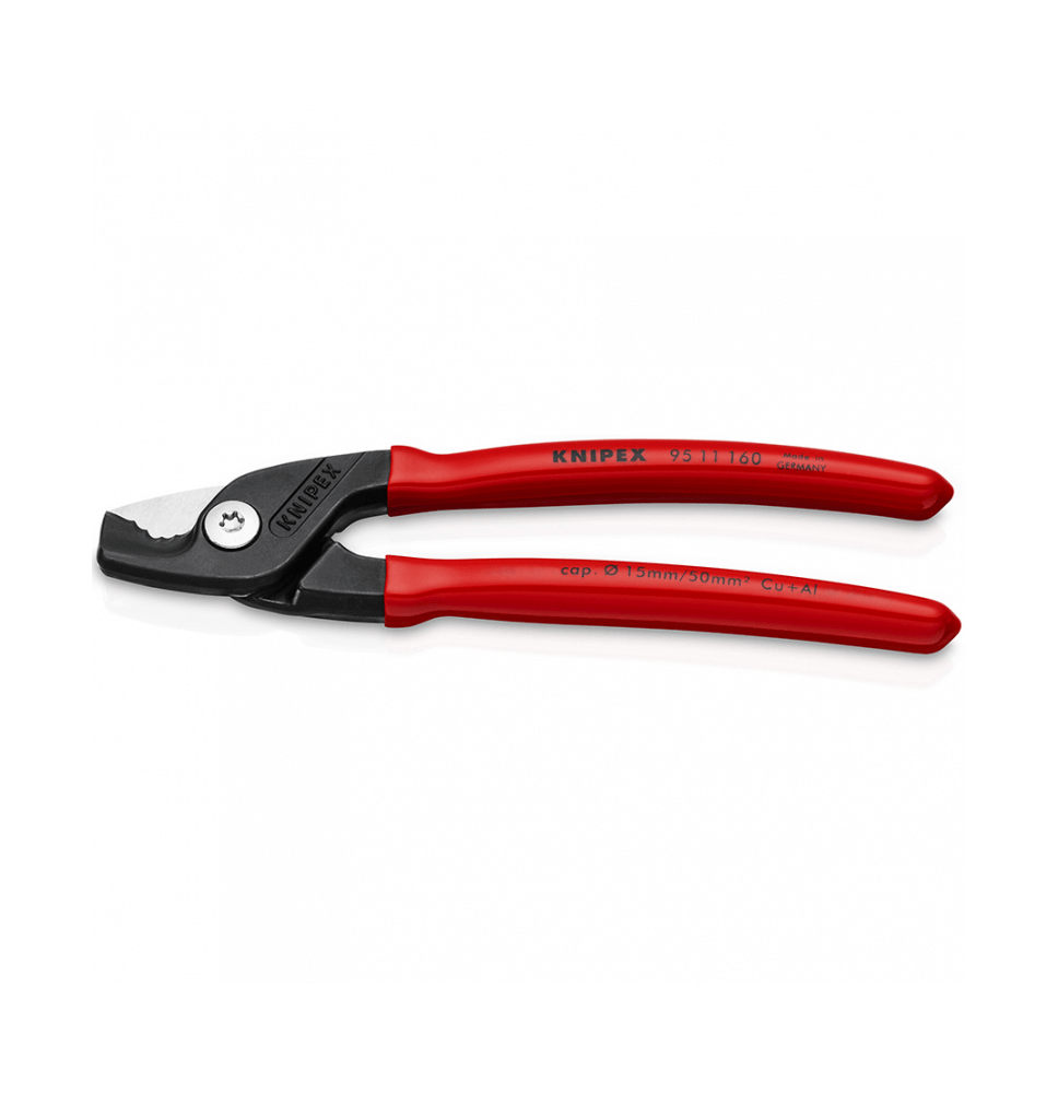 Kabelio žirklės KNIPEX StepCut 9511 160mm