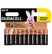 Baterijos DURACELL AA, 10 vnt