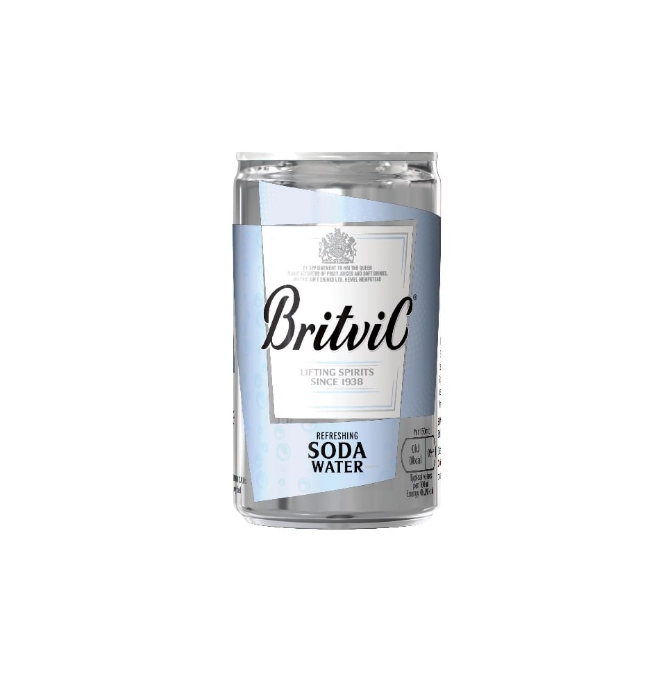 Gaivusis gėrimas BRITVIC Soda water, 150ml, D