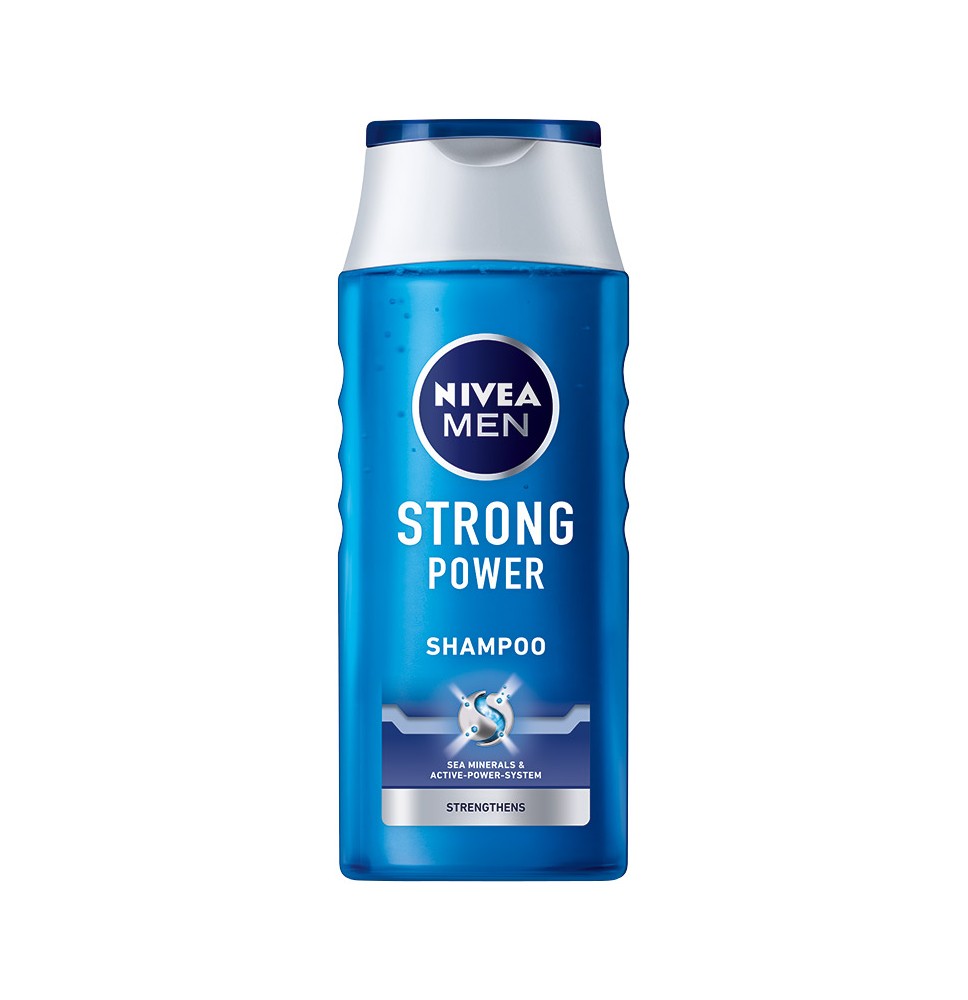 Šampūnas NIVEA Men, Strong Power, 400 ml