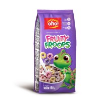 Sausi pusryčiai OHO Fruity froops, 150 g