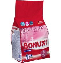 Skalbimo milteliai BONUX, Radiant Rose 2,34Kg /36sk.