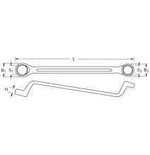 Dvikilpis veržliaraktis PROXXON SlimLine 10*11