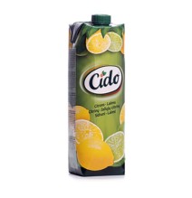 Sulčių gėrimas CIDO, citrinų ir žalių citrinų skonio, 1 l