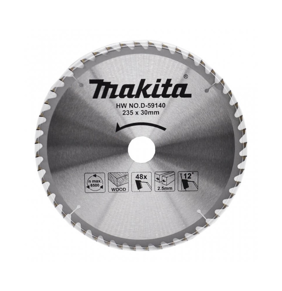 Pjovimo diskas MAKITA 235x30x2,5mm 48T 12°