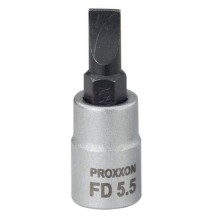 Galvutė su plokščiu antgaliu PROXXON FD 1/4", 5,5 mm