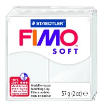 Modelinas FIMO SOFT, 57 g, balta sp.