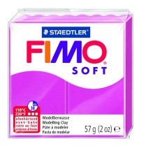 Modelinas FIMO SOFT, 57 g, aviečių raudona sp.