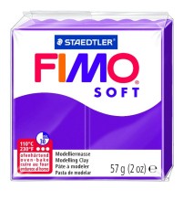 Modelinas FIMO SOFT, 57 g, violetinė sp.