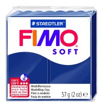 Modelinas FIMO SOFT, 57 g, tamsiai mėlyna sp.