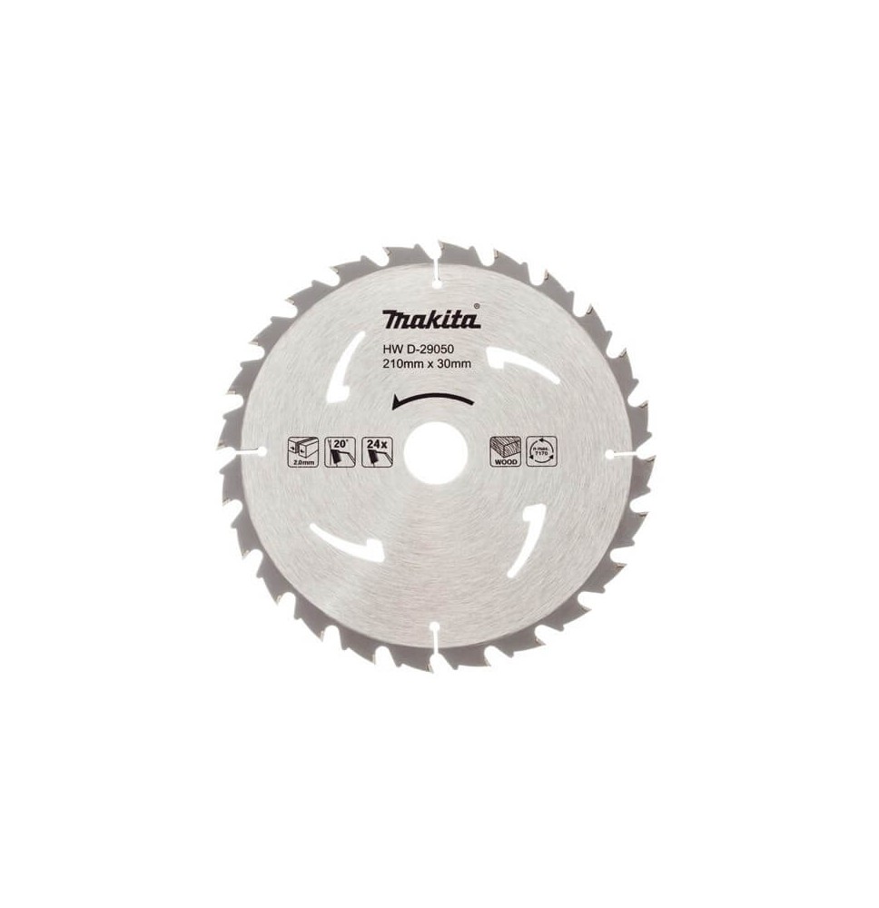 Pjovimo diskas MAKITA 210x30x2,0 mm 24T 20° 5008mg