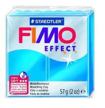 Modelinas FIMO EFFECT, 57 g, permatoma mėlyna sp.