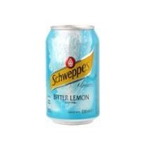 Gazuotas gaivusis gėrimas SCHWEPPES Bitter Lemon, 0,33 l, skardinė D