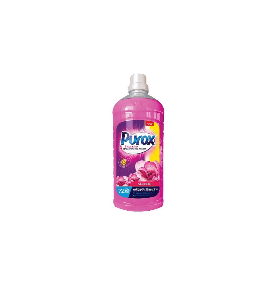 Audinių minkštiklio koncentratas PUROX, Pink Magnolia, 1,8L