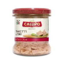 Gelsvauodegio tuno gabaliukai, CALLIPO, alyvuogių aliejuje 170g