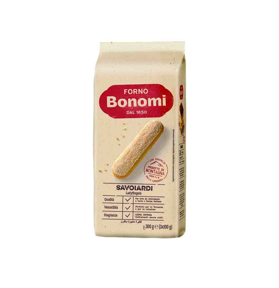 Sausainiai FORNO BONOMI, Ladyfingers, 300 g