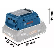 USB įkrovimo stotelė BOSCH GAA 18V-48