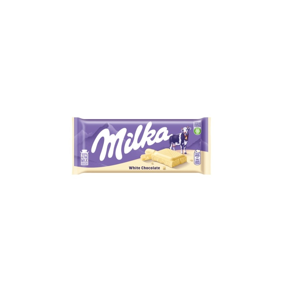 Šokoladas MILKA White, 100 g