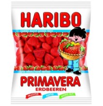 Guminukai HARIBO, Primavera, Erdbeeren, 100g