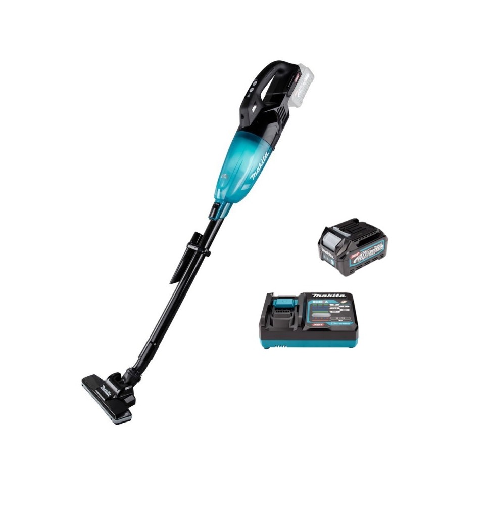 Akumuliatorinis dulkių siurblys MAKITA CL001GZ05 40V Max XGT su priedu