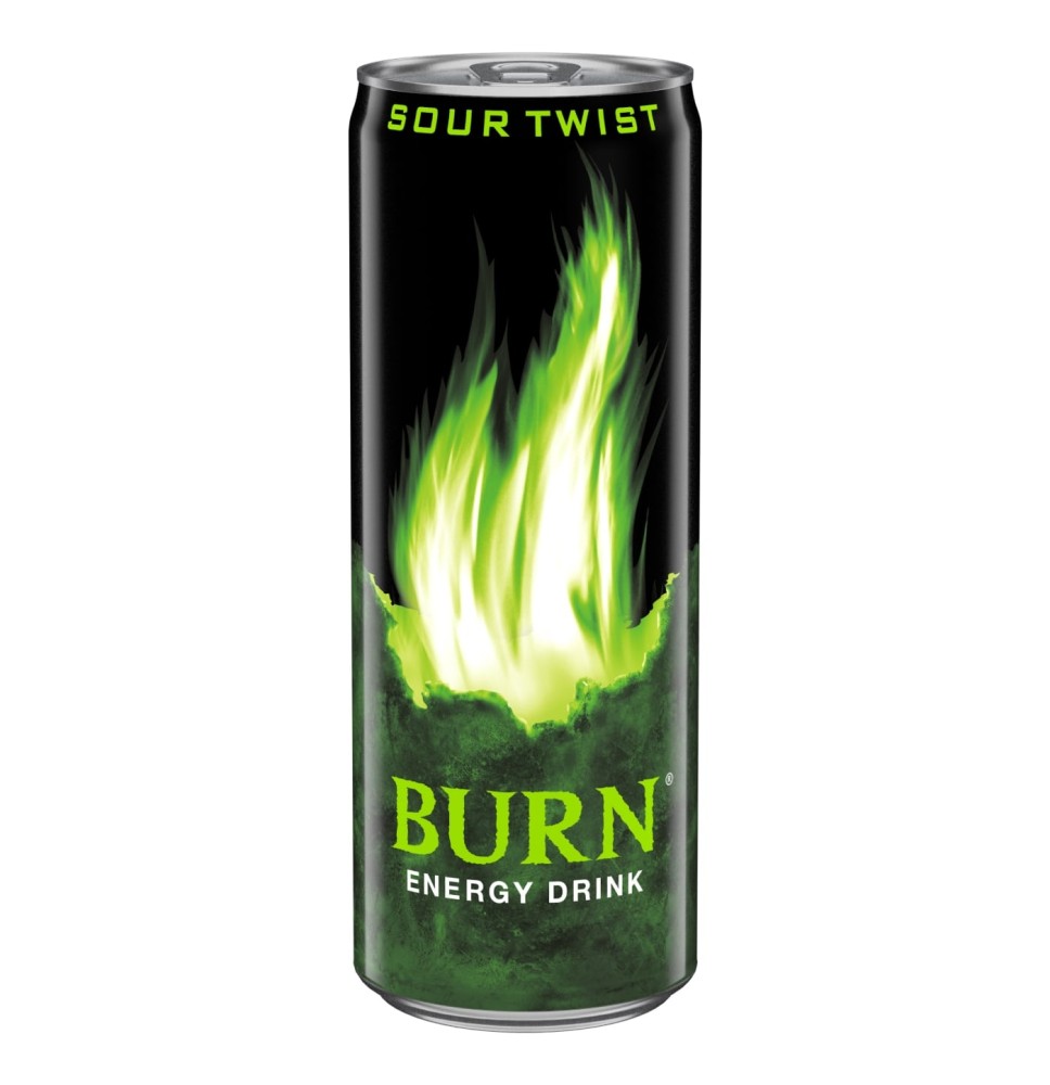 Energinis gėrimas BURN SOUR TWIST, 330ml