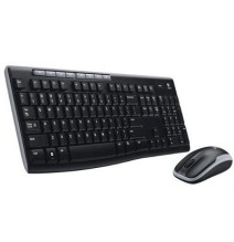 Logitech MK270 Combo Belaidė klaviatūra + pelė, US, Juoda