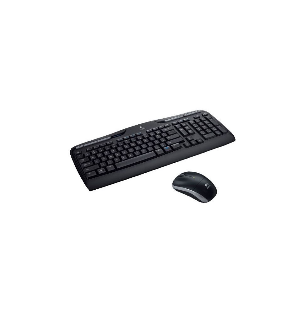 Logitech MK330 Combo Belaidė klaviatūra + pelė, US, Juoda