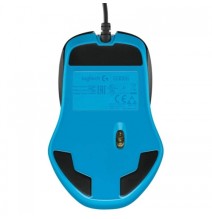 Logitech G G300S Laidinė žaidimų pelė, USB Type-A, 2500 DPI, Juoda/Mėlyna