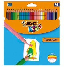 Bic Spalvoti pieštukai Tropicolors 24 spalvų rinkinys, 022510