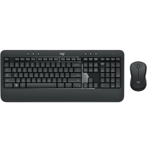 Logitech MK540 Advanced Combo Belaidė klaviatūra + pelė, US, Juoda