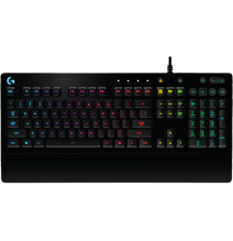 Logitech G213 PRODIGY Laidinė žaidimų klaviatūra, RGB Apšvietimas, USB, US, Juoda