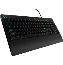 Logitech G213 PRODIGY Laidinė žaidimų klaviatūra, RGB Apšvietimas, USB, US, Juoda