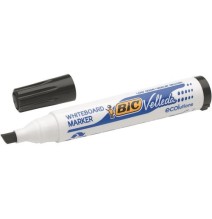 Bic Žymeklis baltai lentai Velleda, 3.7-5.5 mm, kirsta galvutė, juodas 1 vnt.