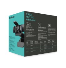 Internetinė kamera Logitech C920S Pro HD Webcam (960-001252), , juoda