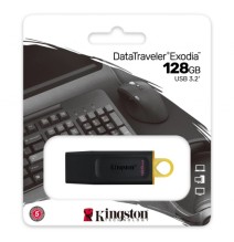 USB atmintinė Kingston DataTraveler Exodia 128GB USB3.2 Gen1 DT