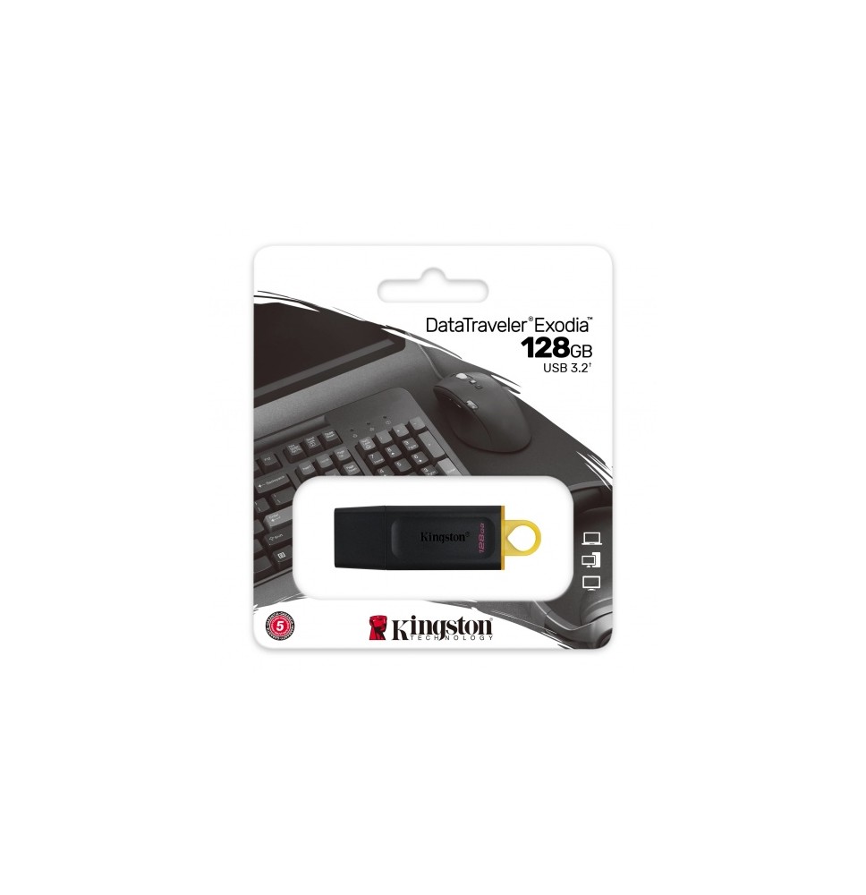 USB atmintinė Kingston DataTraveler Exodia 128GB USB3.2 Gen1 DT