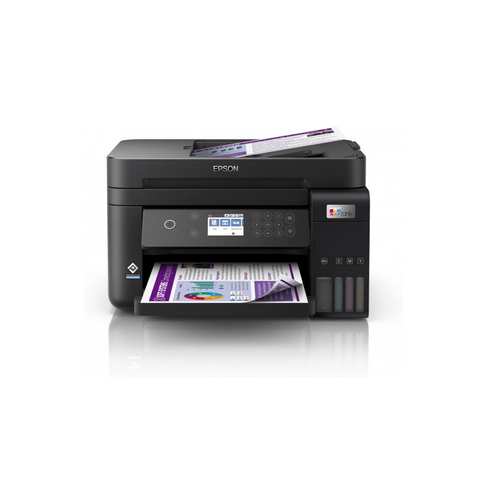 Epson EcoTank L6270 Spausdintuvas rašalinis spalvotas MFP A4 33 ppm USB Wi-Fi Ethernet LAN